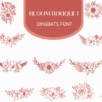 Bloom Bouquet Font - Featured Image