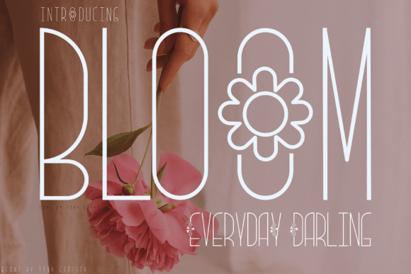 Bloom Font - Featured Image