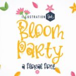 Bloom Party Font - Featured Image