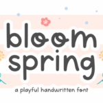 Bloom Spring Font - Featured Image