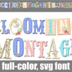 Blooming Montage Font - Featured Image