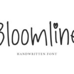 Bloomline Font - Featured Image