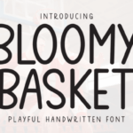 Bloomy Basket Font - Featured Image