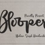 Blooper Font - Featured Image