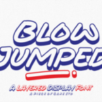 Blow Jumped Font - Featured Image