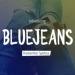 BlueJeans Font - Featured Image