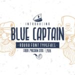 Blue Captain Font - Featured Image