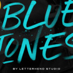 Blue Jones Font - Featured Image