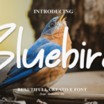 Bluebird Font - Featured Image