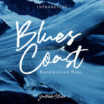 Blues Coast Font - Featured Image
