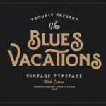 Blues Vacations Font - Featured Image