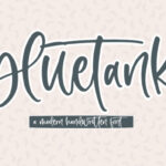 Bluetank Font - Featured Image