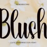 Blush Font - Featured Image