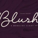 Blush Font - Featured Image