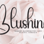 Blushing Font - Featured Image