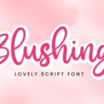 Blushing Font - Featured Image