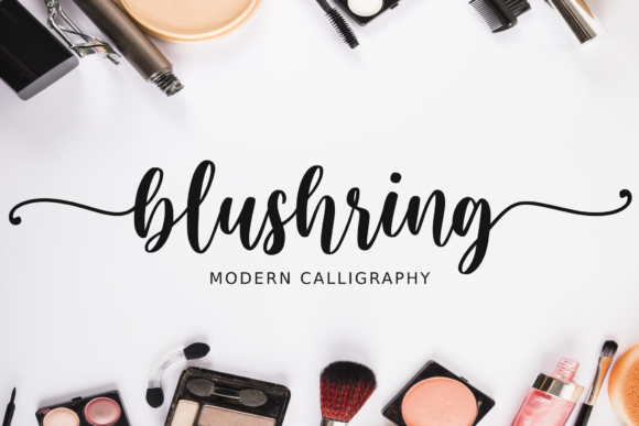 Blushring Font - Featured Image