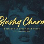 Blushy Charm Font - Featured Image