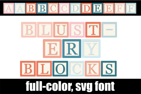 Blustery Block Font - Featured Image