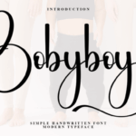 Bobyboy Font - Featured Image