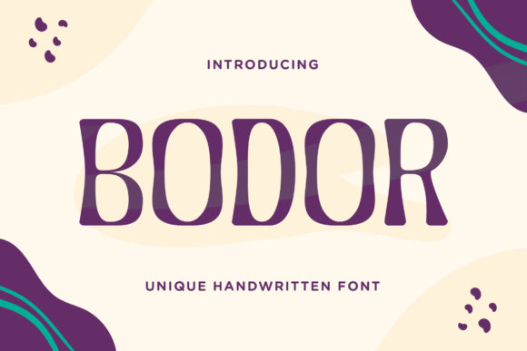 Bodor Font - Featured Image