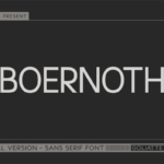 Boernoth Font - Featured Image