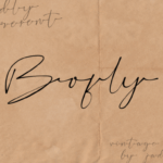 Bofly Font - Featured Image