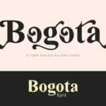 Bogota Font - Featured Image