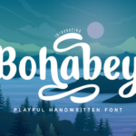 Bohabey Font - Featured Image