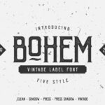 Bohem Font - Featured Image