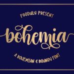 Bohemia Font - Featured Image