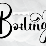 Boiling Font - Featured Image