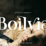 Boilvia Font - Featured Image