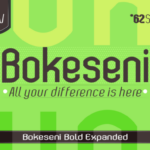 Bokeseni Bold Expanded Font - Featured Image