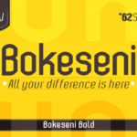 Bokeseni Bold Font - Featured Image