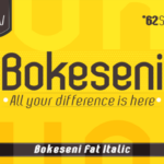 Bokeseni Fat Font - Featured Image