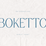 Boketto Font - Featured Image