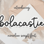 Bolacastie Font - Featured Image
