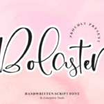 Bolaster Font - Featured Image