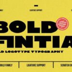 Bold Fintia Font - Featured Image