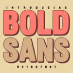 Bold Sans Font - Featured Image