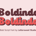 Boldinda Font - Featured Image