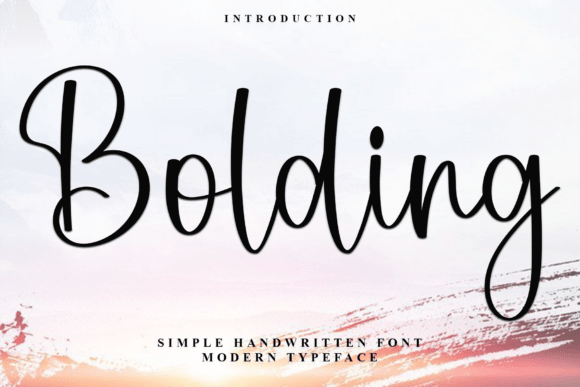 Bolding Font - Featured Image