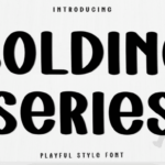 Bolding Series Font - Featured Image