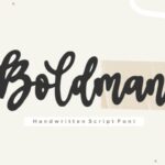 Boldman Font - Featured Image
