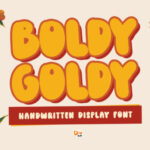Boldy Goldy Font - Featured Image