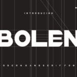 Bolen Font - Featured Image