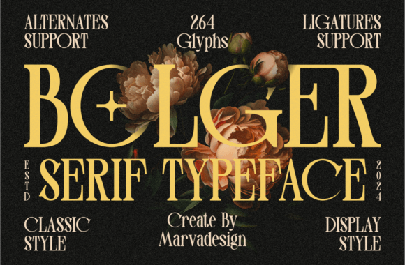 Bolger Font - Featured Image