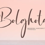 Bolghota Font - Featured Image