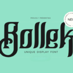Bollek Font - Featured Image